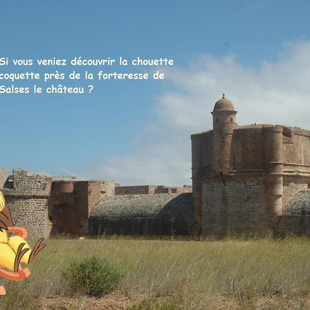 Chouette Coquette Villa Salses-le-Chateau Exteriör bild